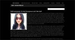 Desktop Screenshot of amyanonymous.ca